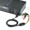 Sony PlayStation 1/2/3 NTSC/PAL RGBS BNC cable
